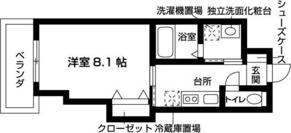 エルメディオ千種の物件間取画像